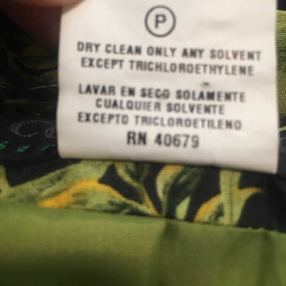 Tropical Print Women's Jacket - Picture 6 of 6